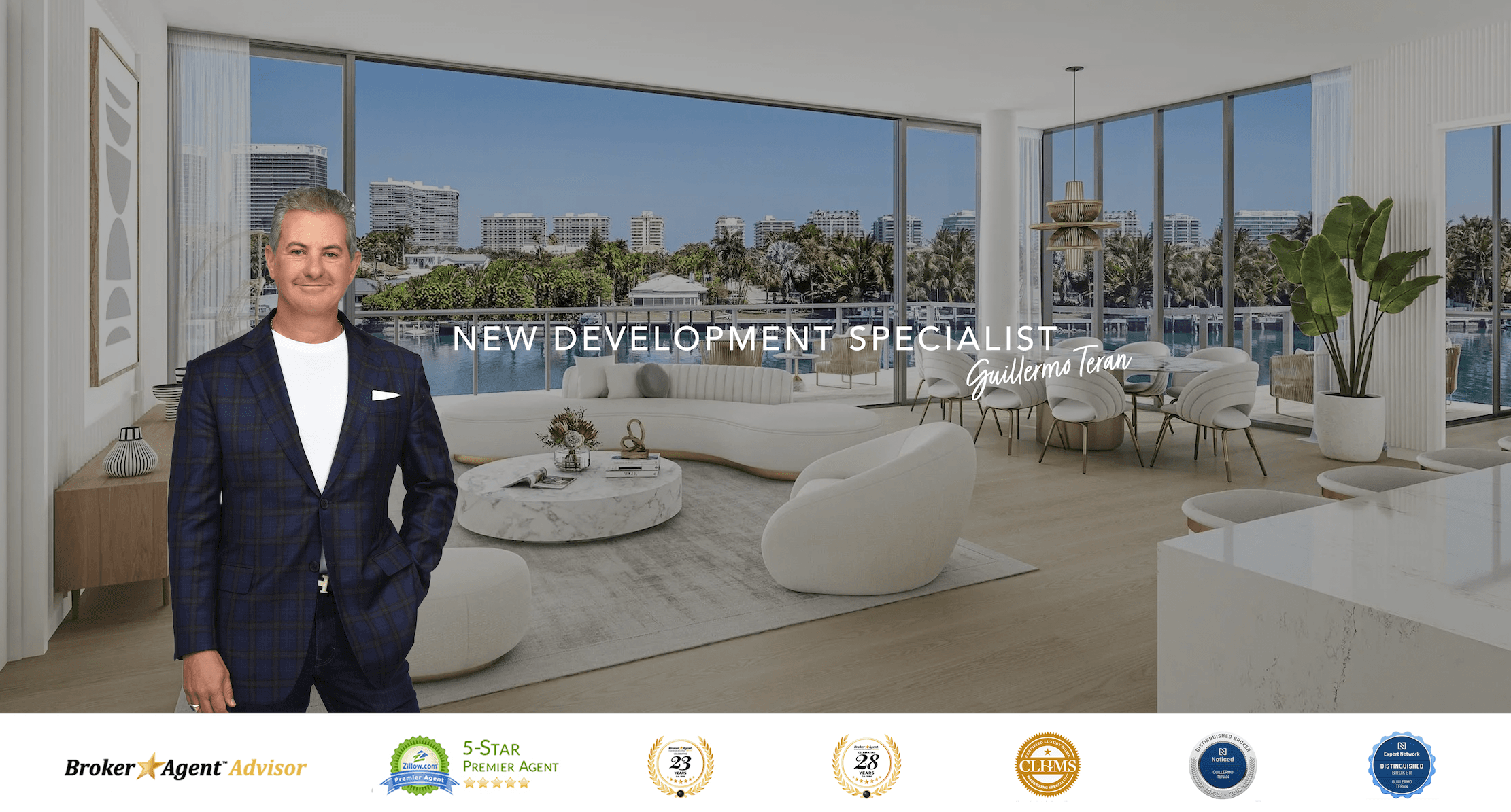 Hero Image of website